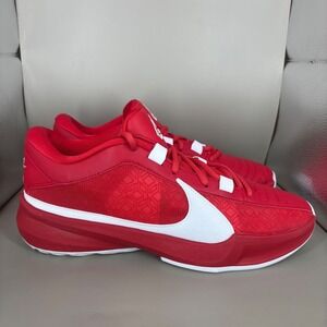 Nike Giannis Immortality 3 University Red White Mens Basketball Shoes DZ2946-600